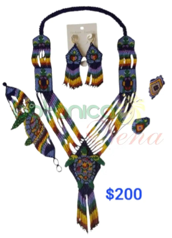 Collar de cuentas pequeñas de varios estilo - Botanica Nena