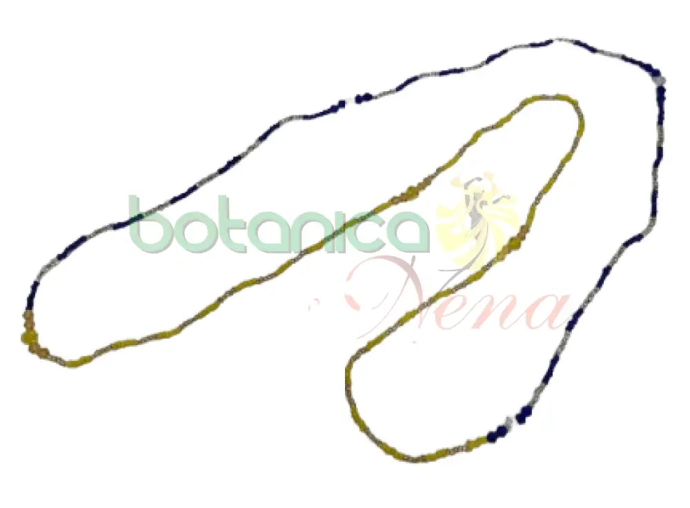 Collar (Eleke) 2 aguas Yemeya- Oshun Fino - Botanica Nena
