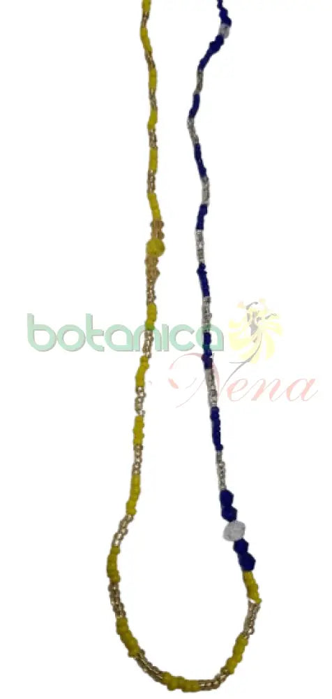 Collar (Eleke) 2 aguas Yemeya- Oshun Fino - Botanica Nena