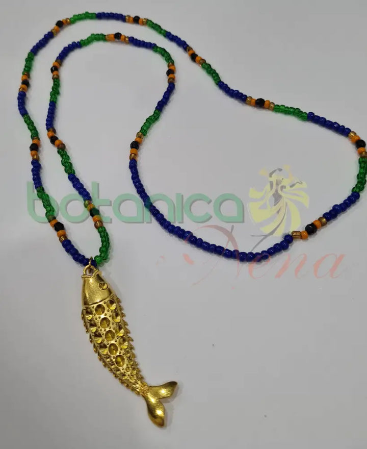 Collar (Eleke) Inle con Pez - Botanica Nena