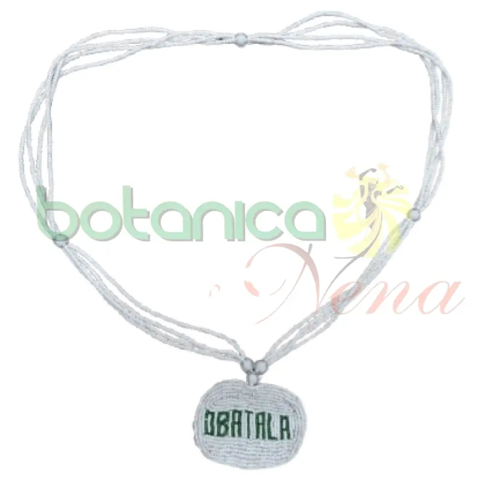 Collar - Eleke Nigeriano Ifa Obatala - Botanica Nena