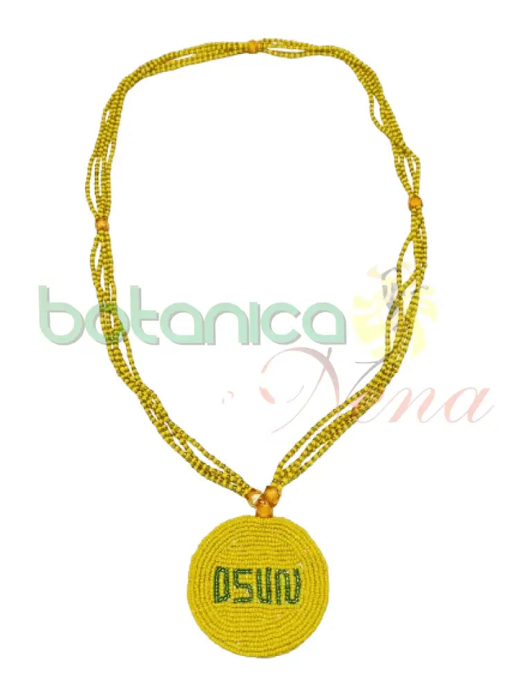 Collar - Eleke Nigeriano ifa Oshun - Botanica Nena