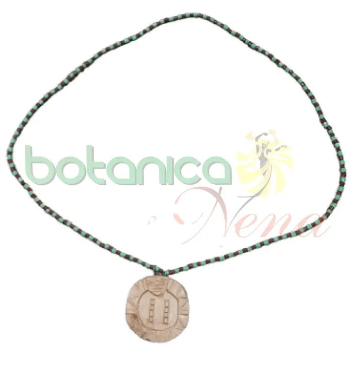 Collar - Eleke Nigeriano Ifa con tablero - Botanica Nena