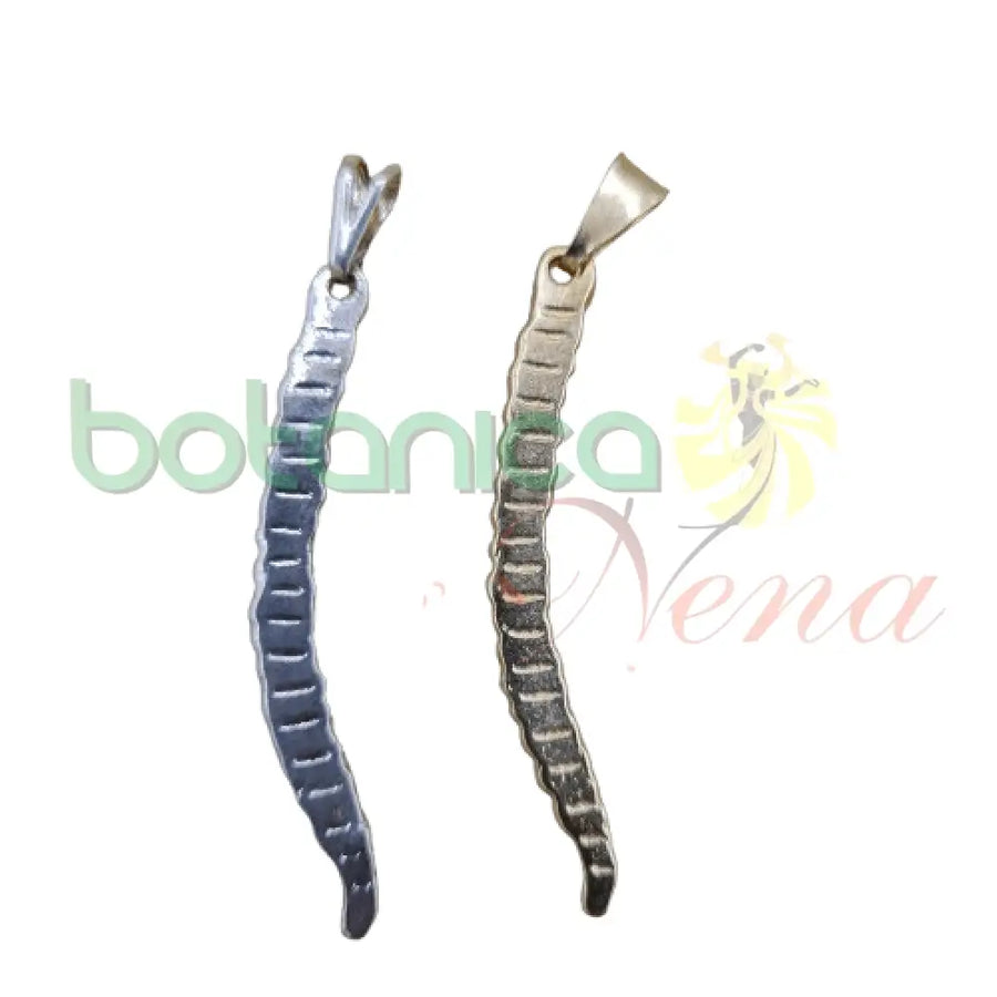 Columna Vertebral baño de Plata y de Oro 1.8"H - Botanica Nena