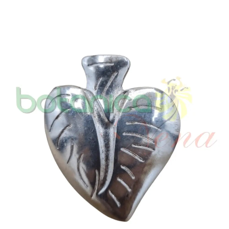 Corazon Grande  Baño de Plata de oro y Cobre 2"H - Botanica Nena