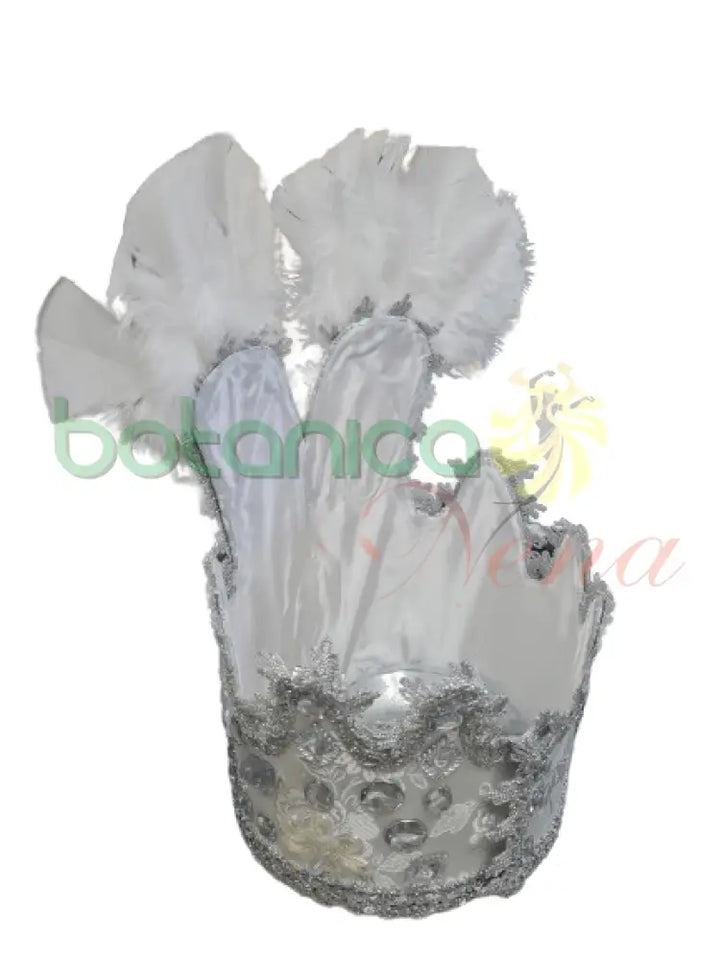 Corona para Santos 15"Alto x 8"Ancho - Botanica Nena