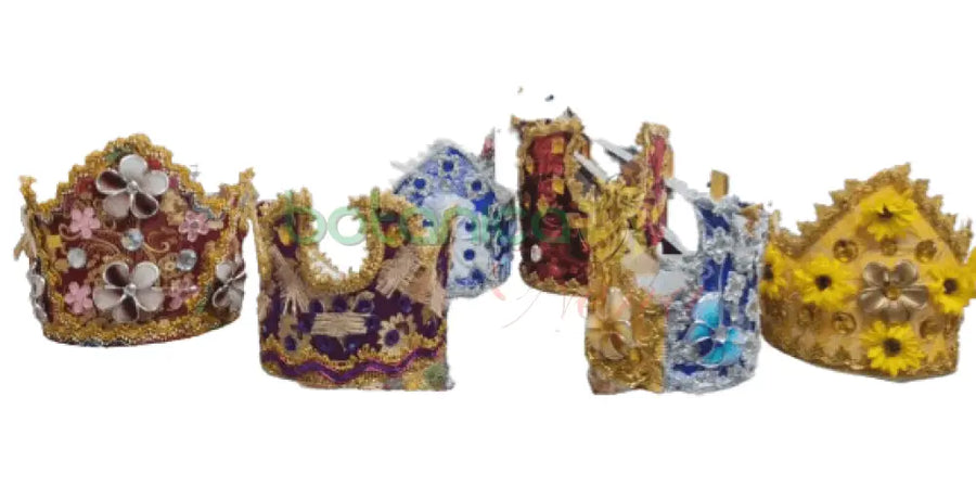 Coronas para Santos 8"Alto x 8"Ancho Aproximadamente - Botanica Nena