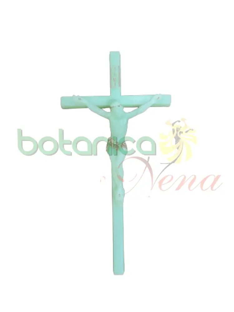 Crucifijo de Plastico Luminoso 6"Alto x 3"Ancho - Botanica Nena