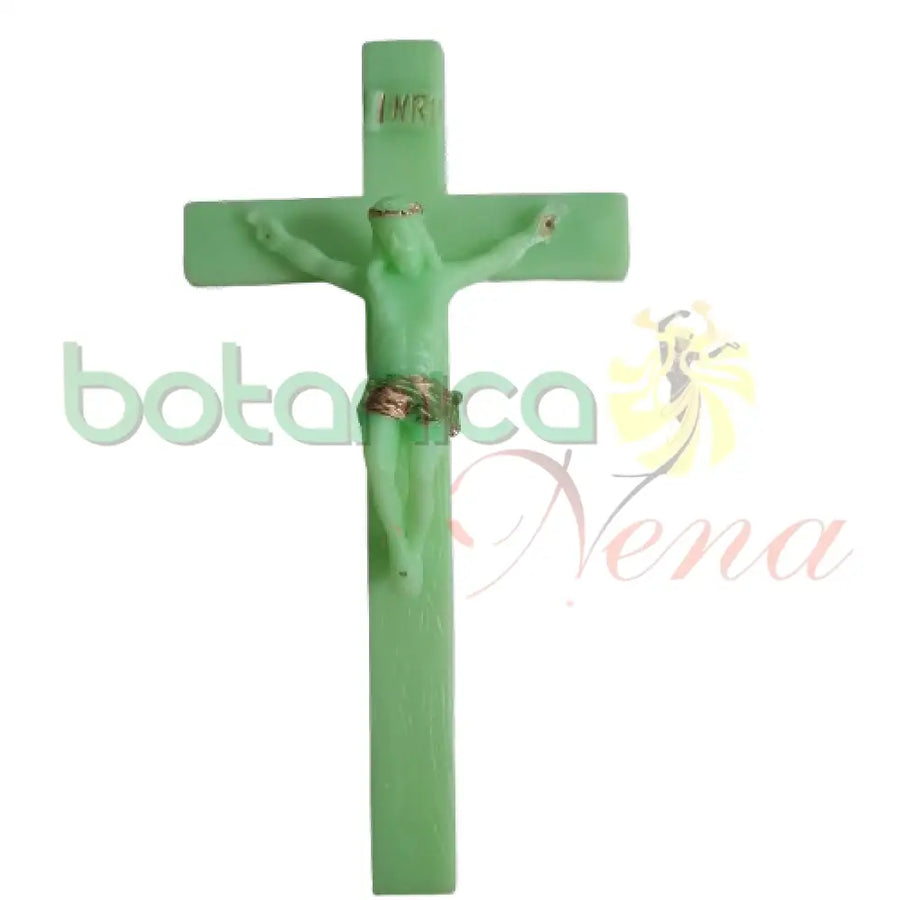 Crucifijo para Boveda 8" Plastico Luminoso - Botanica Nena