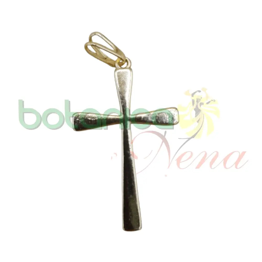 Cruz baño de Plata y de Oro Varios modelos y tamaños - Botanica Nena