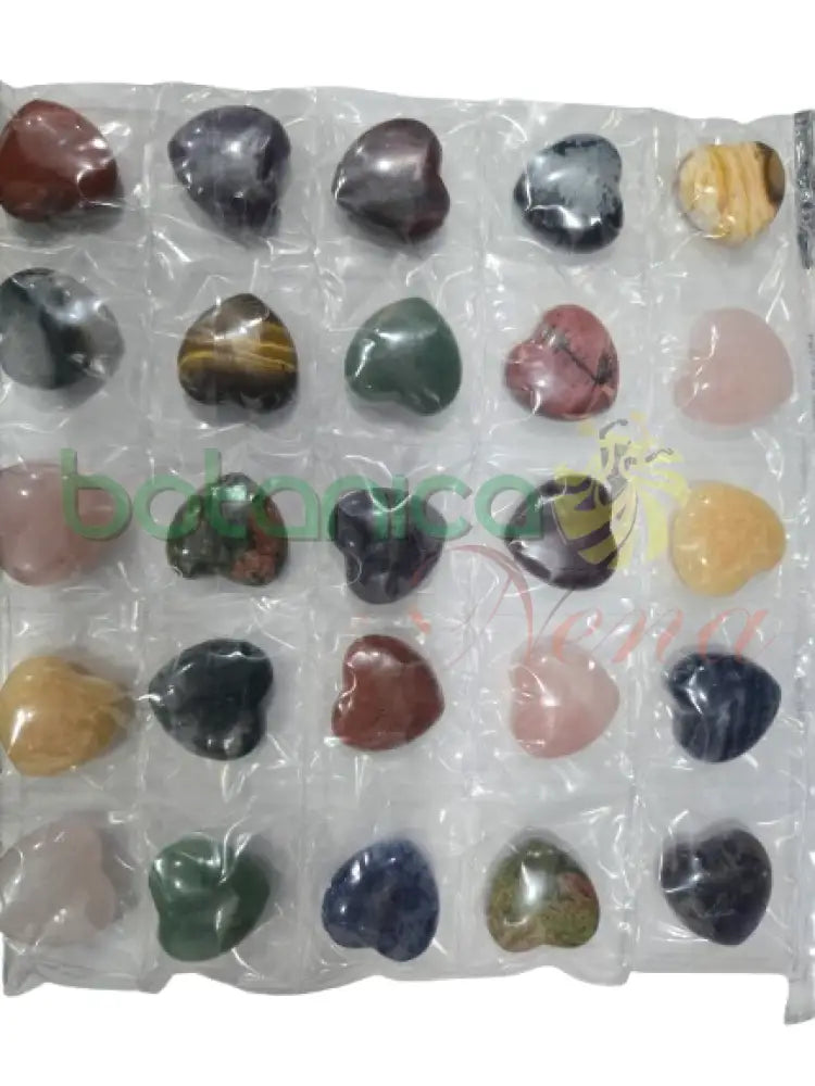 Cuarzo forma de Corazon Lapislazuli 1’’