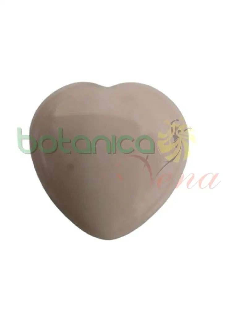 Cuarzo forma de Corazon Rosado 1’’
