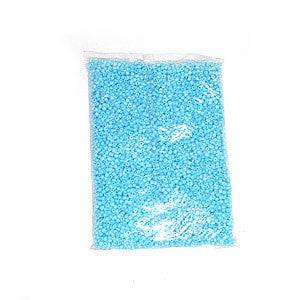 1 lb Light blue beads - cuentas azul claro - Celeste - Botanica Nena