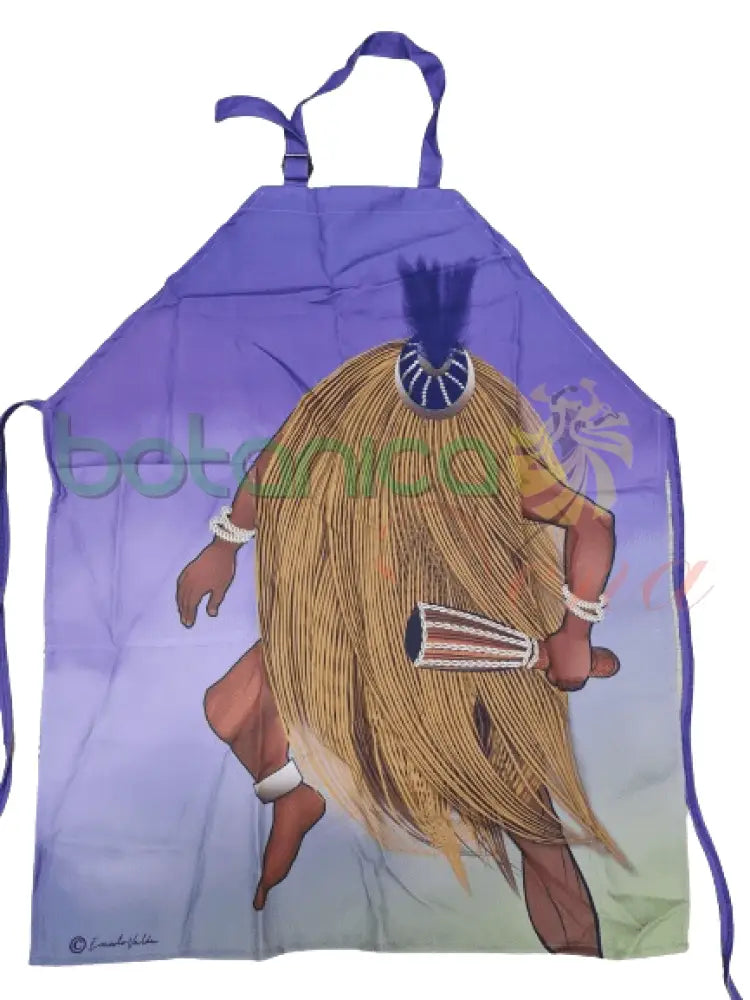 Delantal con Imagen de Babalu Aye - Botanica Nena