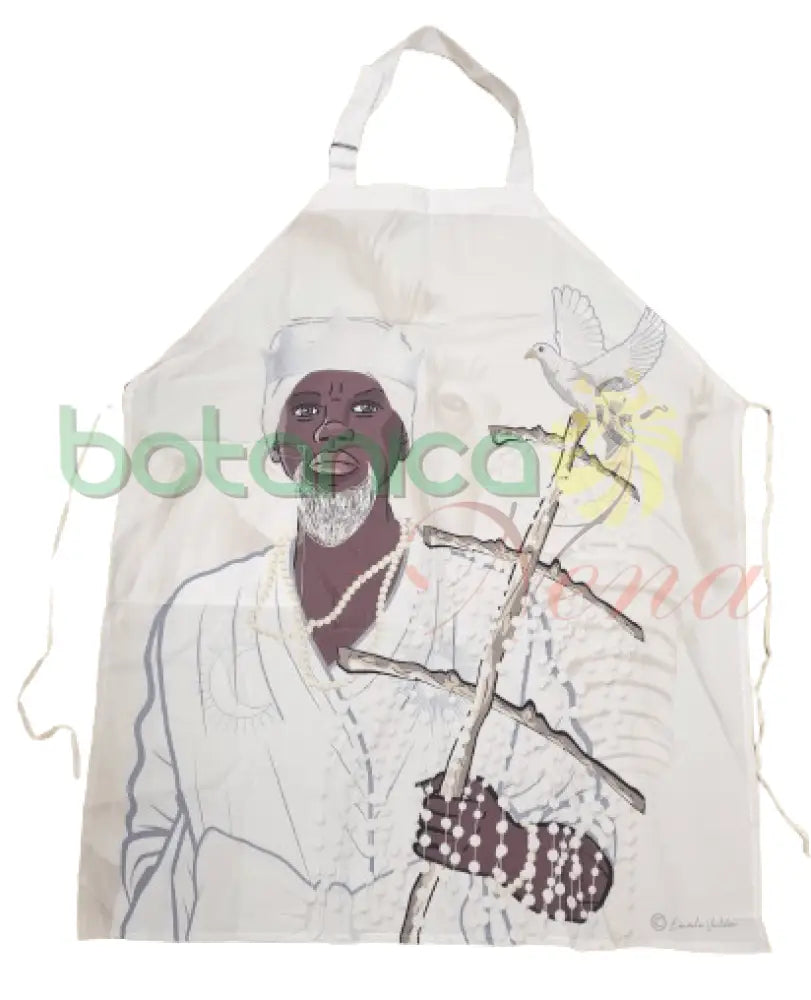 Delantar con imagen de Obatala - Botanica Nena