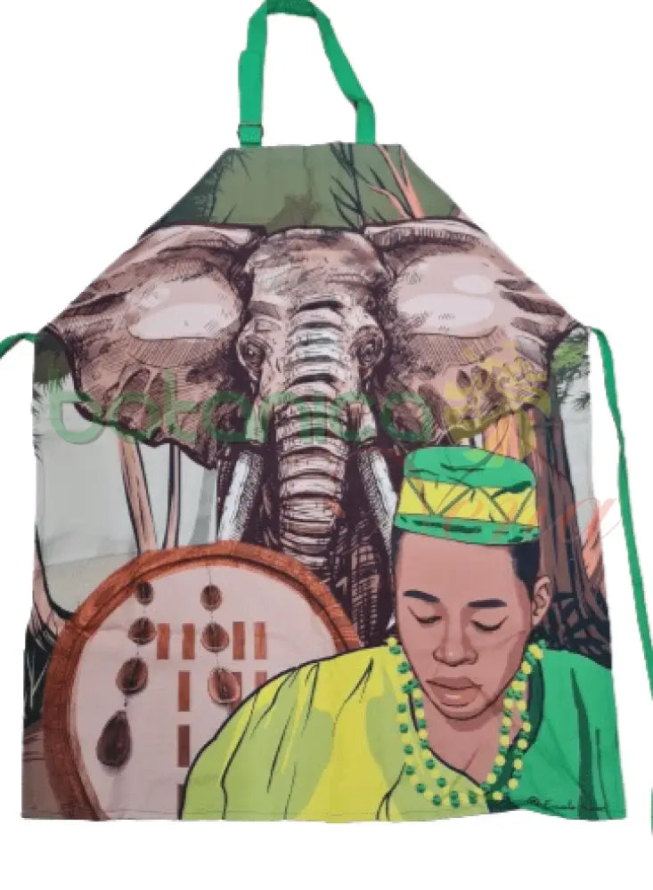 Delantal con imagen de Orula - Botanica Nena