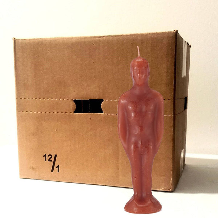 Velas Figura Hombre Rojo - Botanica Nena