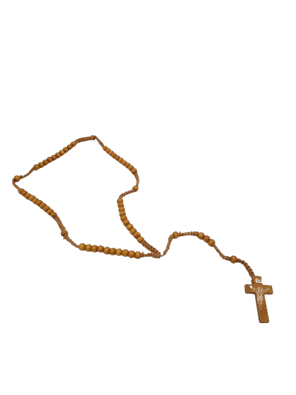 Wooden Rosary 17"