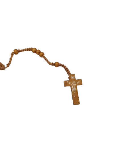 Wooden Rosary 17"