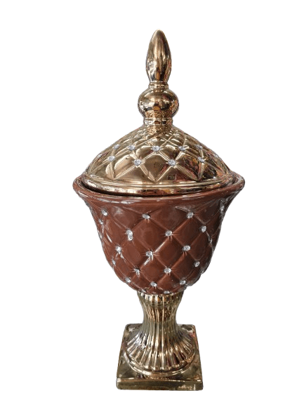 Sopera Oya Marron Copa 20" x 8" - Botanica Nena