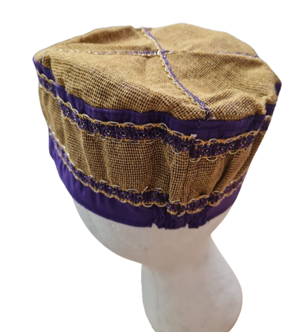 Gorro de Santo de San Lázaro tela de saco