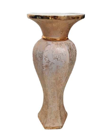 Pedestal Columna Oshun Dorado 32"H x 8"W