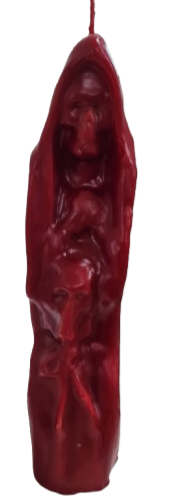 Velas Figura Santa Muerte Roja