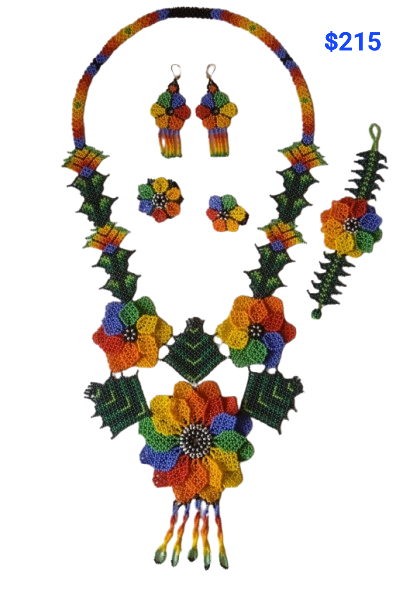 Collar de cuentas pequeñas de varios estilo - Botanica Nena