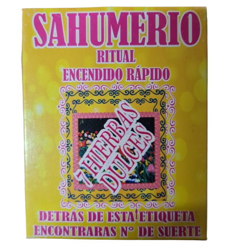 Sahumerio Ritual Encedido rapido