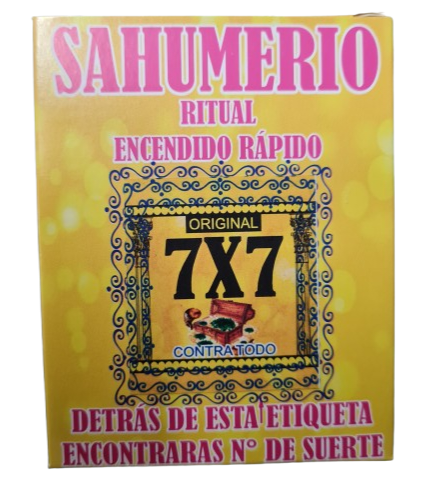 Sahumerio Ritual Encedido rapido