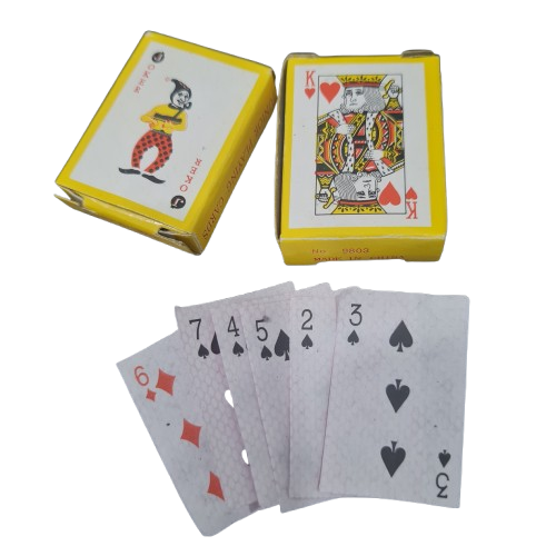 Mini Cartas Baraja Española (Naipes) 1.5"H x 1"W