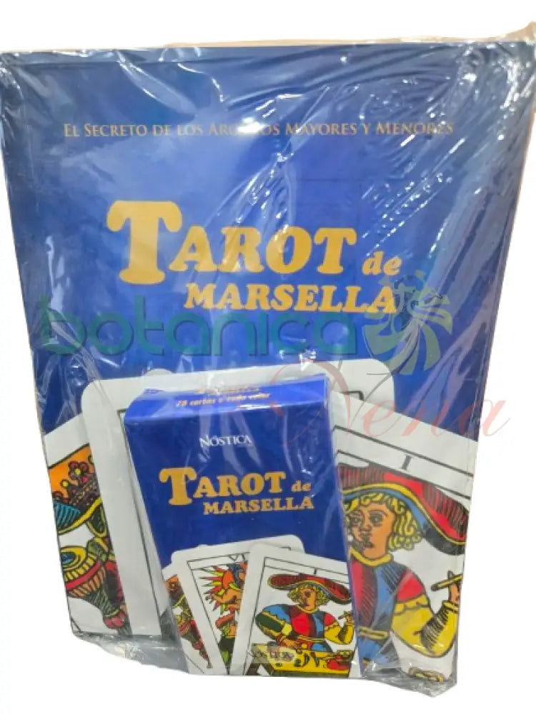 El Tarot de Marsella - Español Libro y Cartas