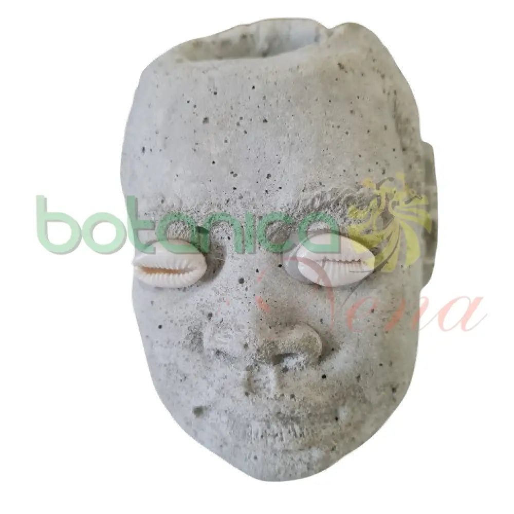 Elegua Dos Cabezas Cemento 4’’Alto