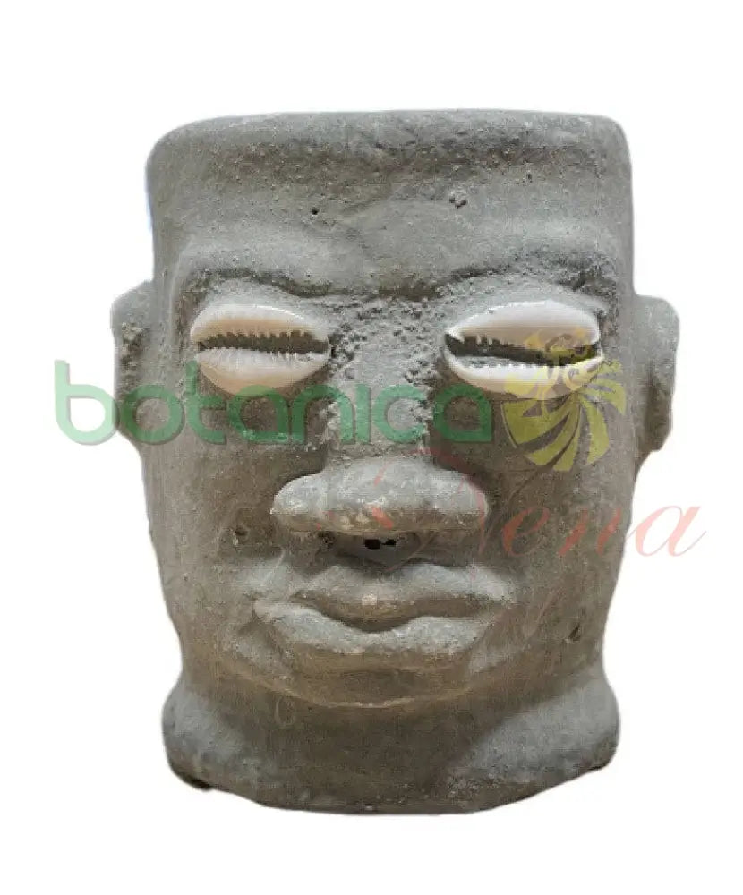 Elegua De Dos Cara En Cemento 4" - Botanica Nena