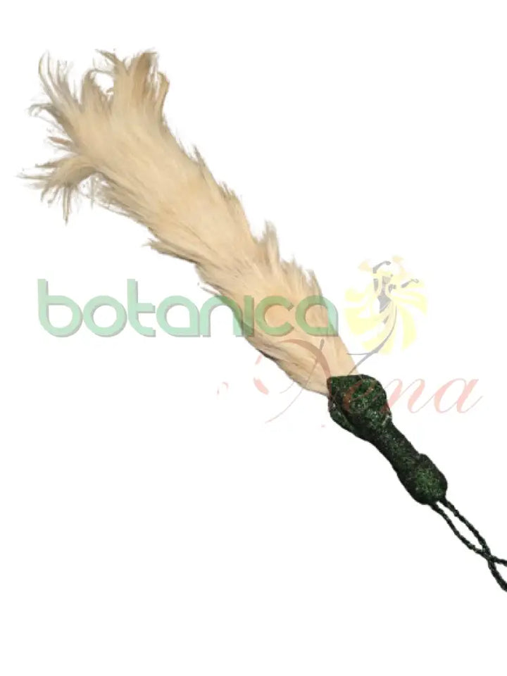 Eruke IFA Cola Blanca forrado cuentas Oggun