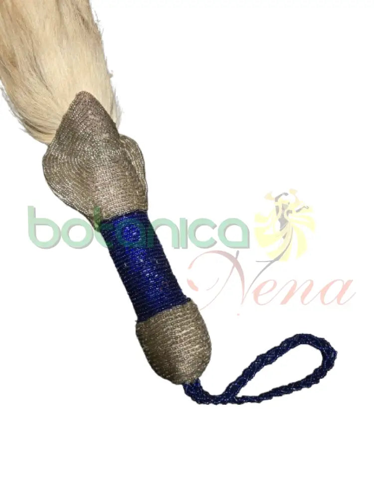 Eruke IFA Cola Blanca forrado cuentas Yemaya