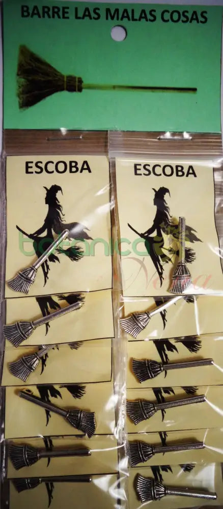 Escoba metal 1.06"Alto (Una Pieza) - Botanica Nena
