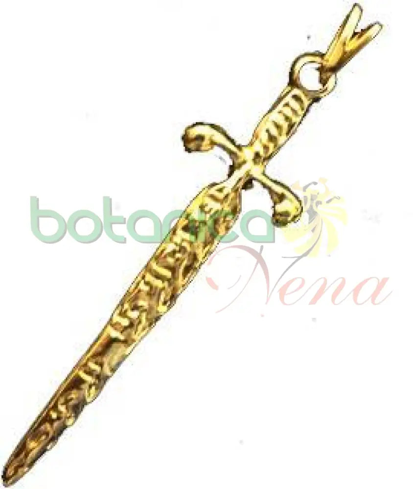 Saint Michael Sword Baño en Oro - Botanica Nena