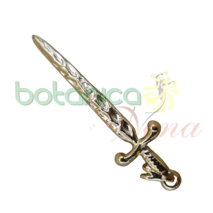Espada San Miguel Baño de Oro 2.4"H - Botanica Nena