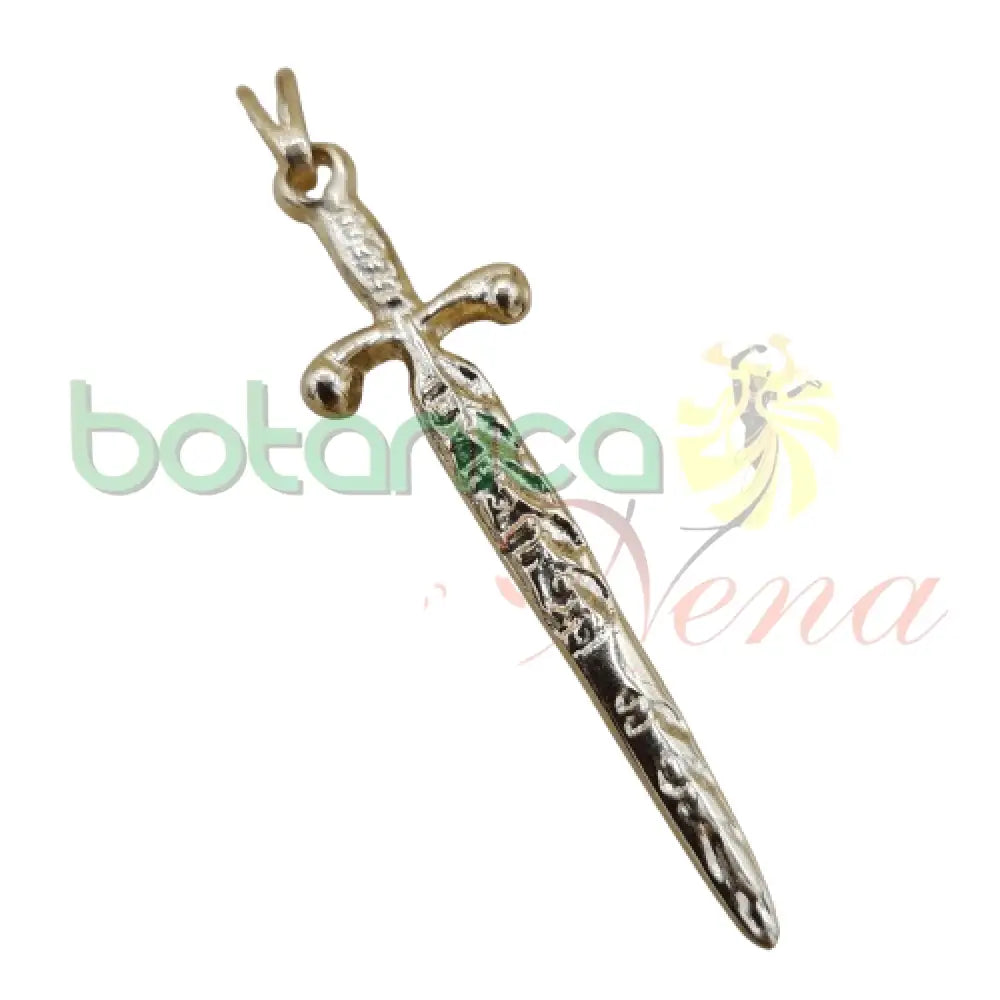Espada San Miguel Baño de Oro 2.4"H - Botanica Nena