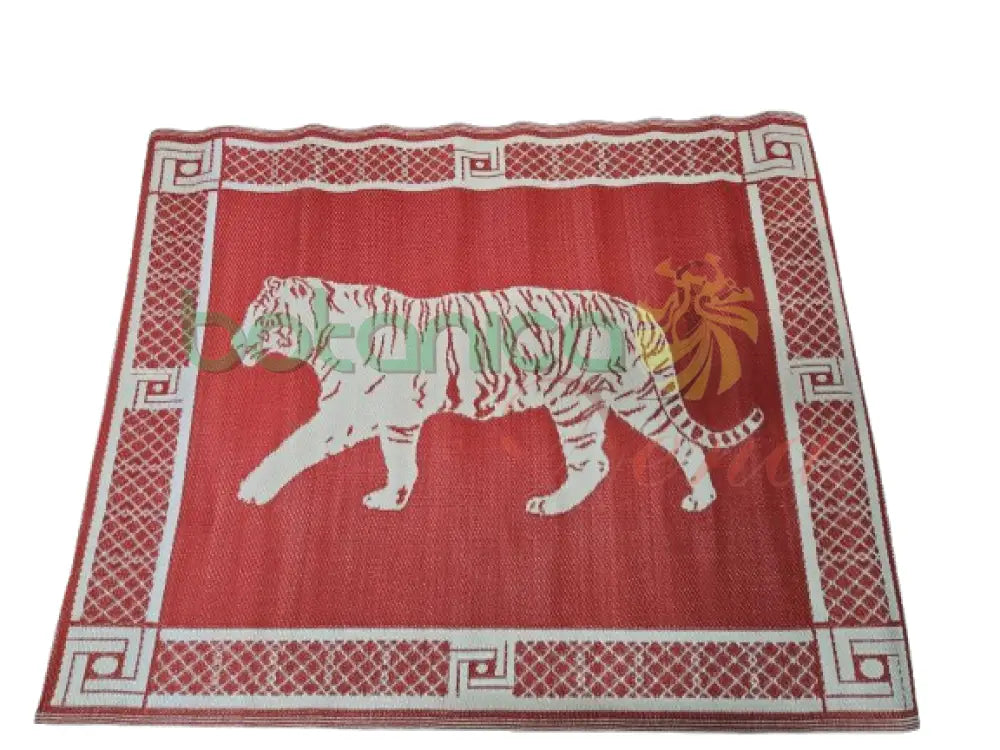 Estera De Santo Grande Shango Roja y blanco