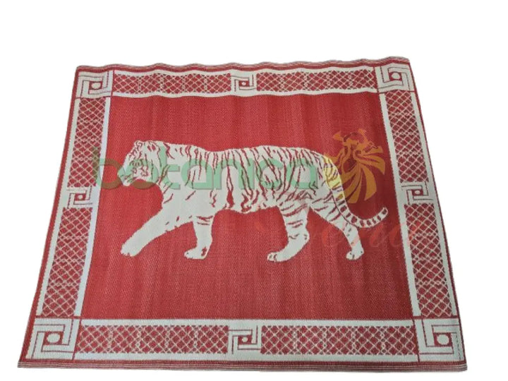 Estera De Santo Grande Shango Roja y blanco