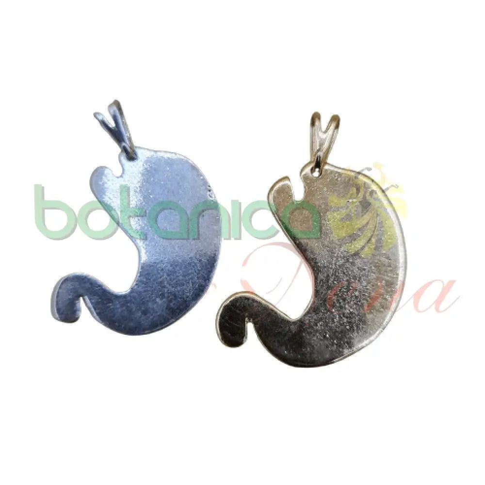 Estomago baño de Plata y Oro 1.2"H - Botanica Nena