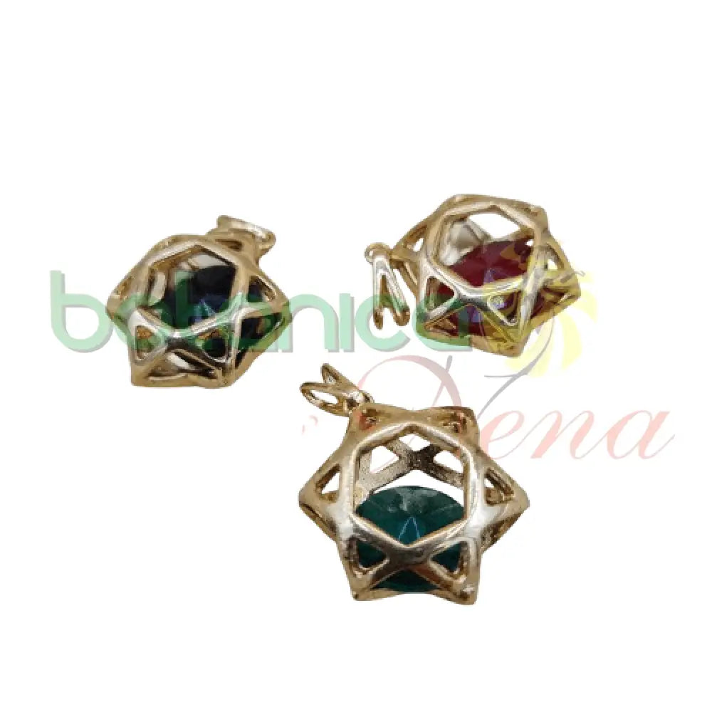 Estrella de David Baño Oro 1"H - Botanica Nena