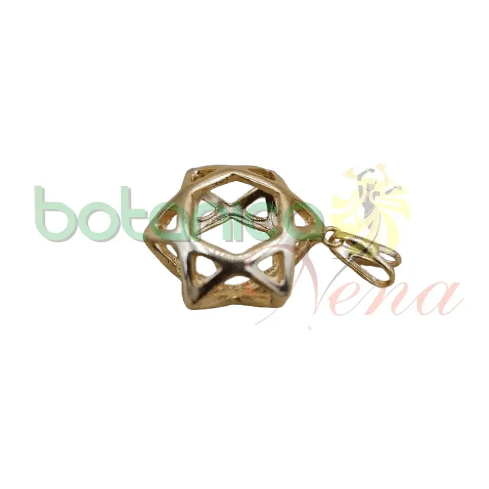 Estrella de David Baño Oro 1"H - Botanica Nena