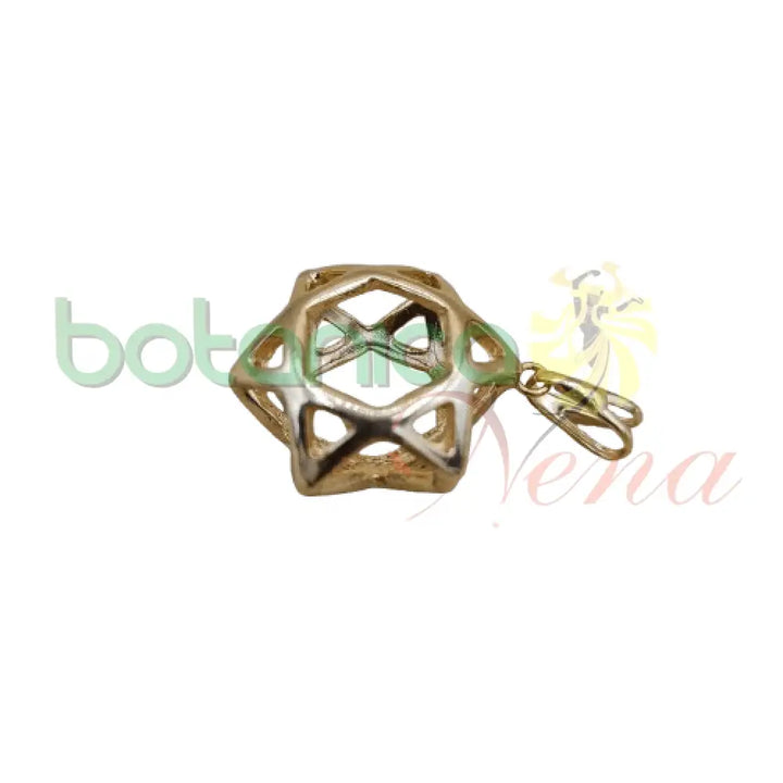 Estrella de David Baño Oro 1"H - Botanica Nena