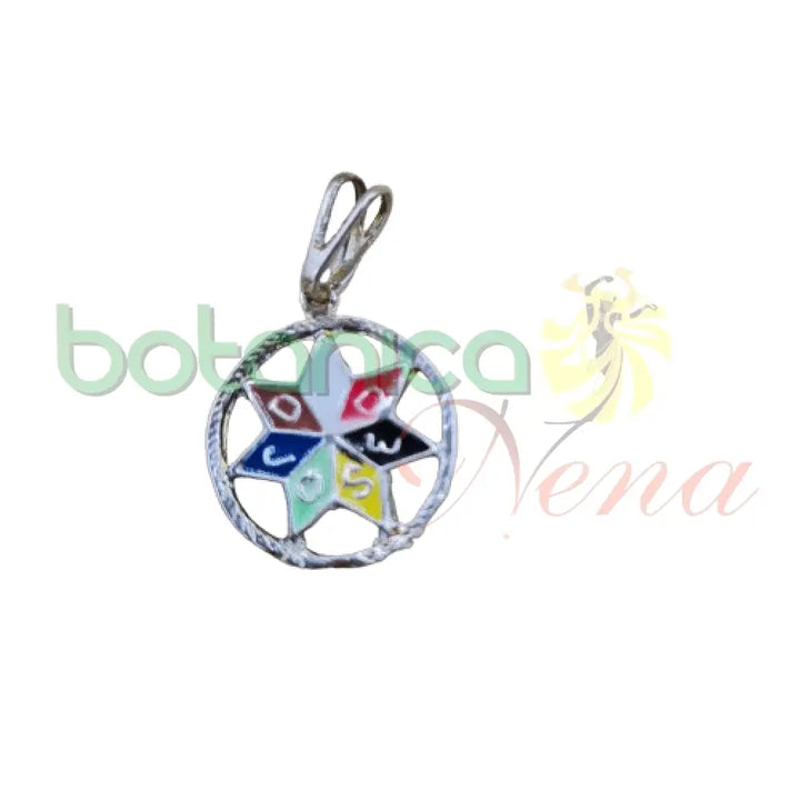 Estrella de Jose baño de plata y Oro 0.8"H - Botanica Nena