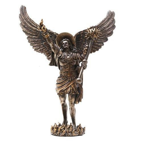 Arcangel San Uriel 13" Bronce - Botanica Nena