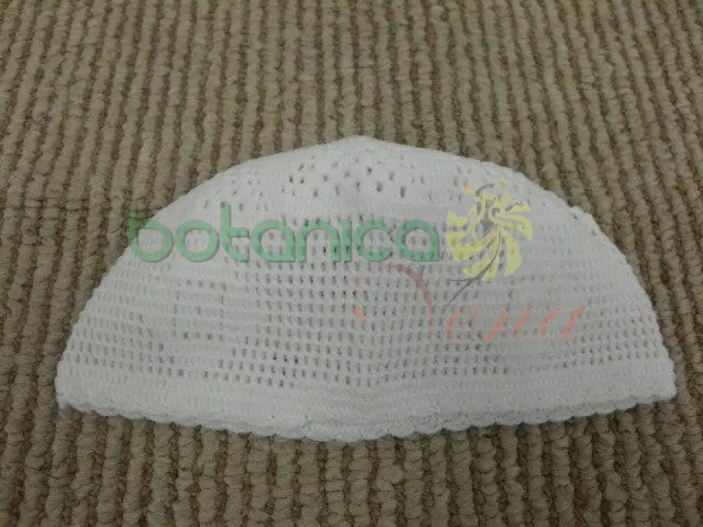 Gorro Tejido Blanco Iyawo - Botanica Nena