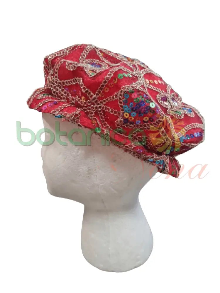 Gorros de Santo con brillantes y lentejuelas - Botanica Nena